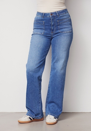 Byxor - Bologna Wide Jeans – mid denim